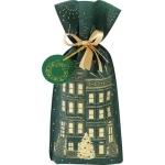 Torba z włókniny, zielono-złota SC103-1B 16,0 x 36,5 cm