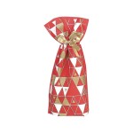 Worek na butelkę czerwony SC083-1B 16,0 x 36,5 cm