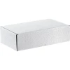 Pudełko tekturowe prostokątne białe CPV003M 34,2 x 25 x 10,5 cm