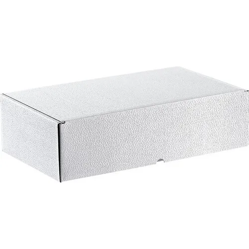 Pudełko tekturowe prostokątne białe CPV003M 34,2 x 25 x 10,5 cm