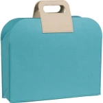 Torba filcowa prostokątna niebieska SC111B 36,0 x 10,0 x 37,0 cm