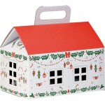 Pudełko kartonowe domek Vivement Noël CP271R-BF 31,0 x 19,0 x 23,0 cm