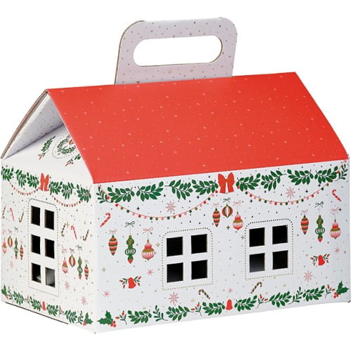 Pudełko kartonowe domek Vivement Noël CP271R-BF 31,0 x 19,0 x 23,0 cm