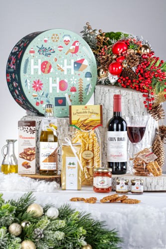 Kosz prezentowy Włoskie Święta Gourmet BN215