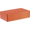 Pomarańczowe składane pudełko 34x25x10cm CPV007M