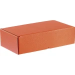 Pomarańczowe składane pudełko 34x25x10cm CPV007M