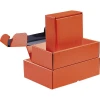 Pomarańczowe składane pudełko 34x25x10cm CPV007M