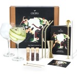 Zestaw kreatywny do przygotowania Ginu złoty